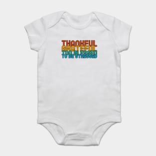 THANKFUL GREATFUL TOO BLESSED TO BE STRESSED. Baby Bodysuit